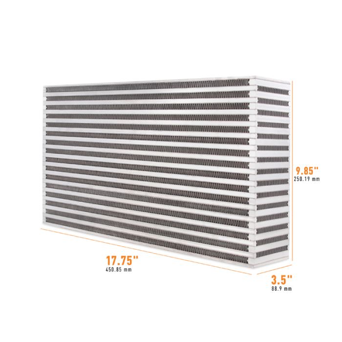 Mishimoto MMUIC-17 Universal Air-to-Air Competition Intercooler Core, 17.75" x 9.85" x 3.50"