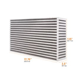 Mishimoto MMUIC-17 Universal Air-to-Air Race Intercooler Core 17.75" x 9.85" x 3.50"