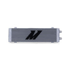 Mishimoto MMOC-DP-LSL Large Silver Dual Pass Bar-Plate Universal Oil Cooler
