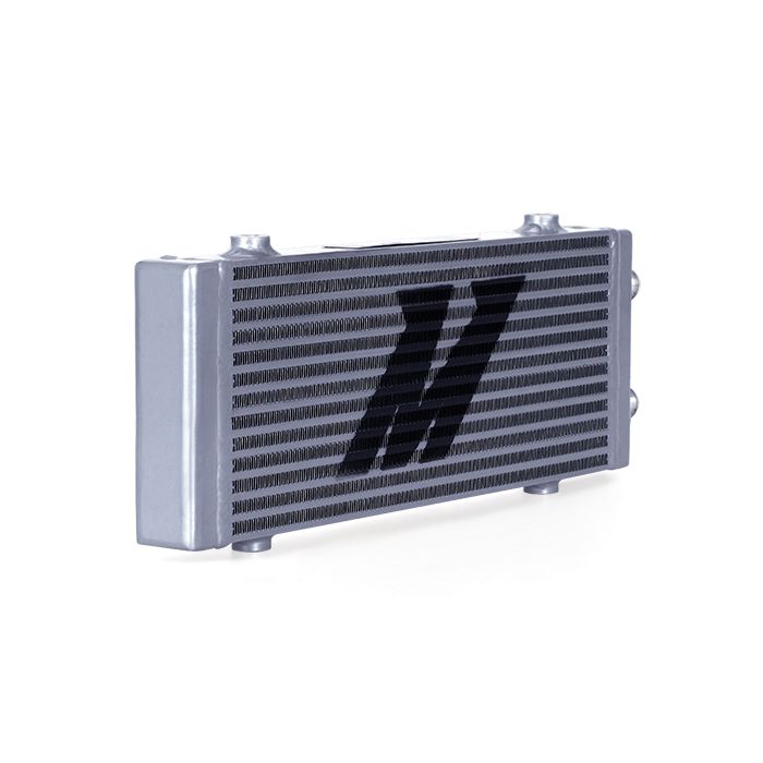 Mishimoto MMOC-DP-MSL Universal Dual Pass Bar-and-Plate Oil Cooler, Silver