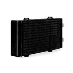 Mishimoto MMOC-DP-SBK Universal Bar-and-Plate Dual-Pass Oil Cooler, Small, Black