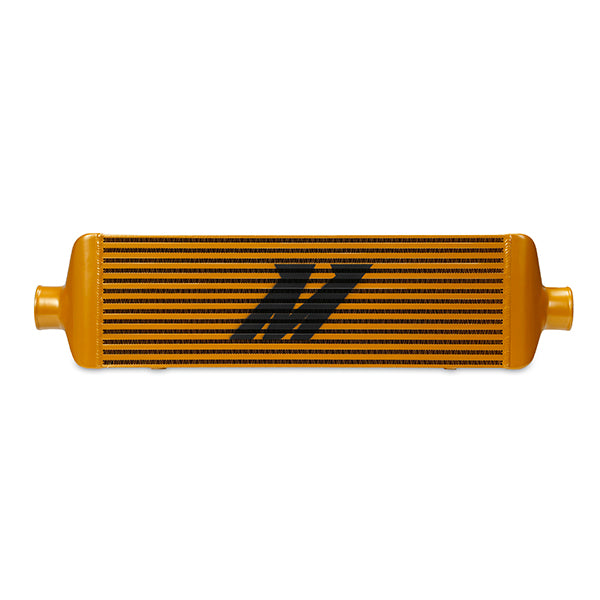 Mishimoto MMINT-UJG Intercooler universal J-Line dorado