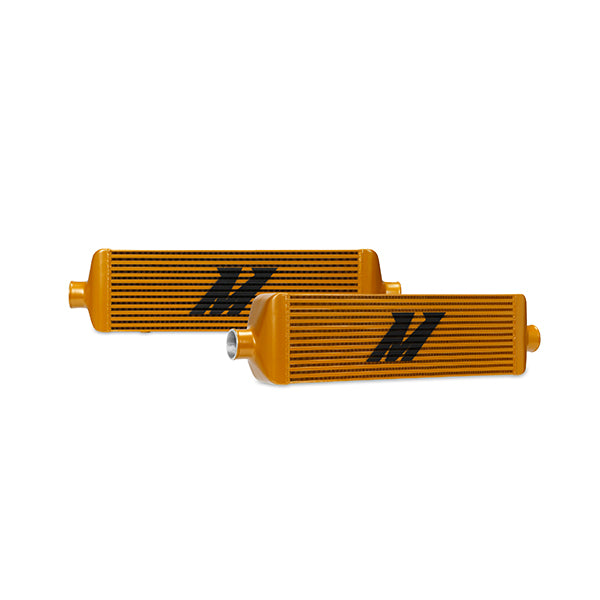 Mishimoto MMINT-UJG Intercooler universal J-Line dorado