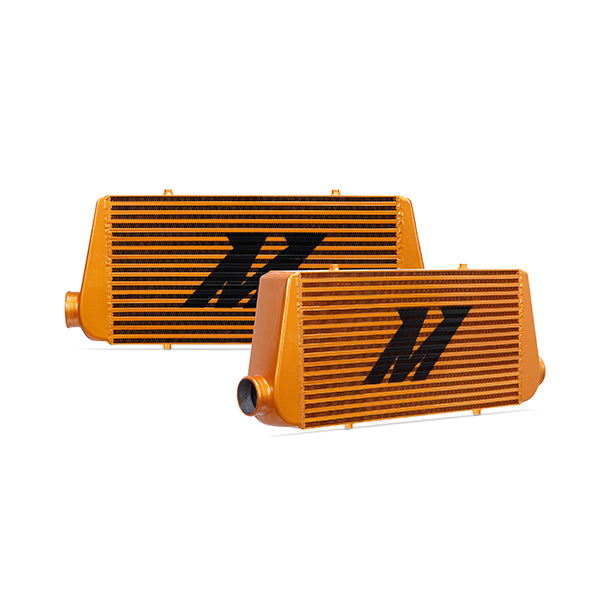 Mishimoto MMINT-URG Intercooler universal R-Line dorado