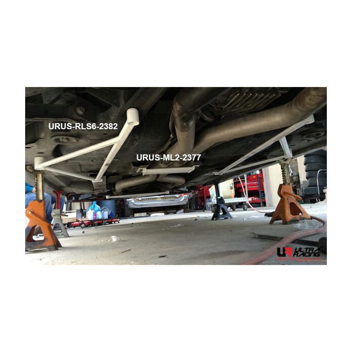 Ultra Racing Rear Lower Bar (2382P) for Chevrolet Camaro (SS) 6.2 V8 2WD 10-15