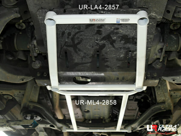 Brace inferior central (2858) Ultra Racing para Chevrolet Colorado (RG) 2.8D 11+/Isuzu D-Max 2.5D/3.0D 12+