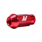 Mishimoto MMLG-1220-LOCKRD Tuercas de rueda antirrobo de aluminio 1/2" x 20 rojas