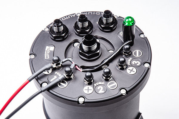 MPFST Depósito de compensación de combustible multibomba Ti Automotive E5LM Radium Engineering