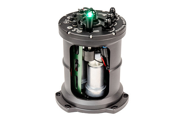 MPFST Depósito de compensación de combustible multibomba Ti Automotive E5LM Radium Engineering