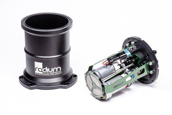 MPFST Depósito de compensación de combustible multibomba Ti Automotive E5LM Radium Engineering