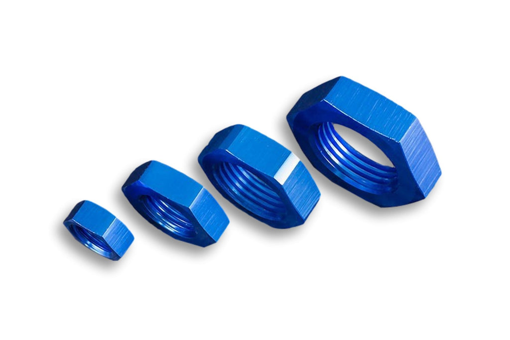 Adaptador AN-4 AN4 (7/16 UNF) JIC pasamuros con tuerca hexagonal racor manguera combustible aceite