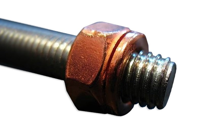Tuerca autoblocante de cobre M8/12