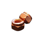 M8/12 self-locking copper nut