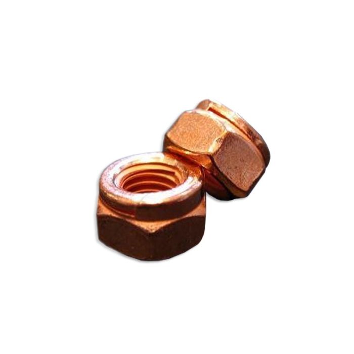 Tuerca autoblocante de cobre M6/9