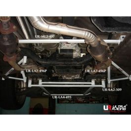 Front Upper Strutbar (496P) Ultra Racing for Nissan Elgrand (E51) 3.5 V6 4WD 02-10