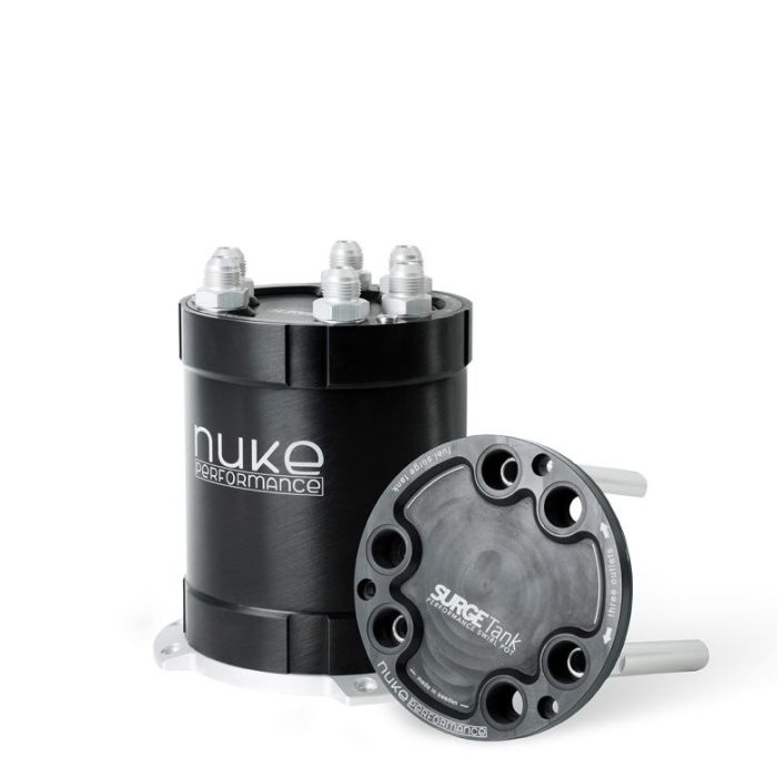 Nuke Performance 2G 2.0 Liter Fuel Surge Tank for External Fuel Pumps