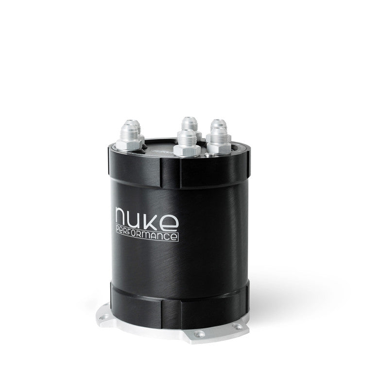 Nuke Performance 2G Fuel Surge Tank de 2,0 litros para bombas de combustible externas