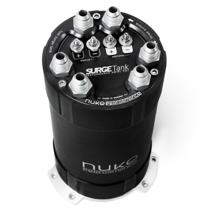 Depósito de compensación de combustible Nuke Performance 2G de 3,0 litros para bombas de combustible externas