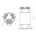 Depósito de compensación de combustible Nuke Performance 2G de 2,0 litros para bombas de combustible externas