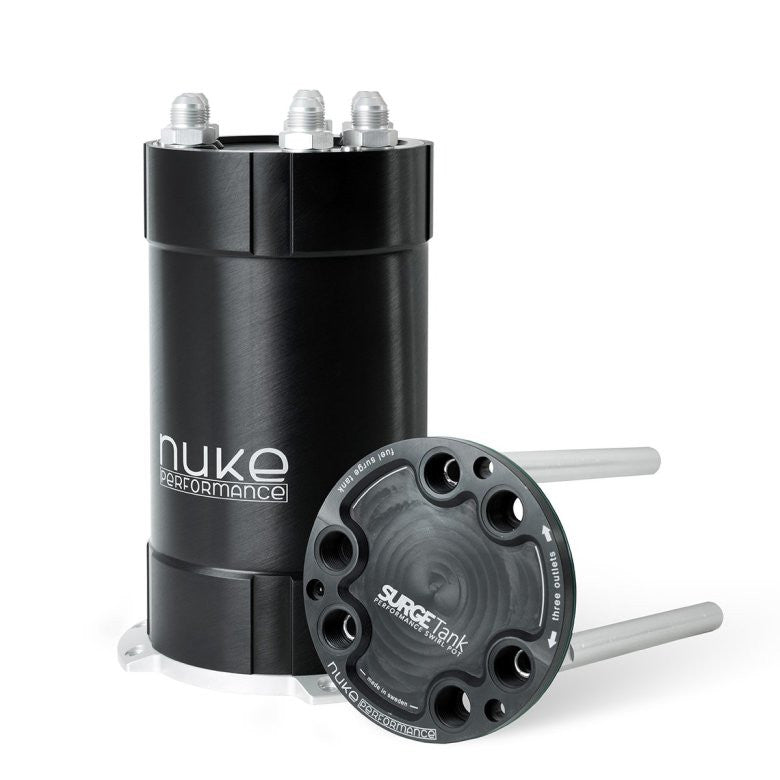 Nuke Performance 2G Fuel Surge Tank de 3,0 litros para bombas de combustible externas