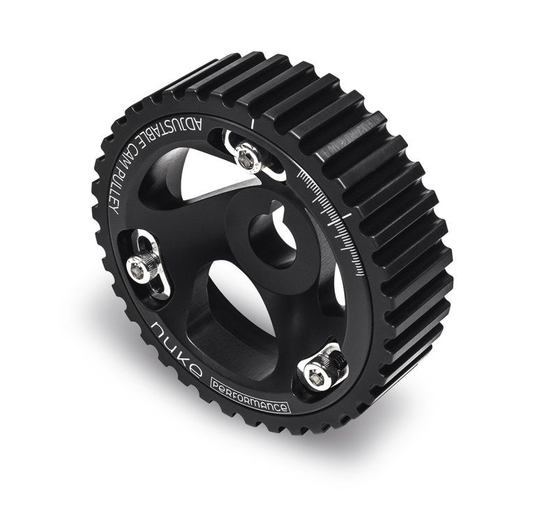 Polea de árbol de levas regulable Nuke Performance para Volvo 8v / 16v dientes redondos