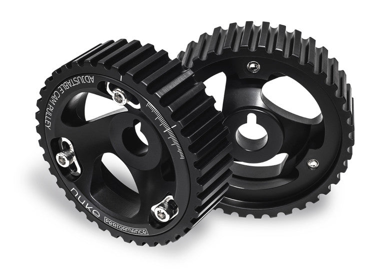 Polea de árbol de levas regulable Nuke Performance para Volvo 8v / 16v dientes redondos