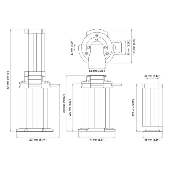 Nuke Performance Air Jack 90 Competition Elephant Foot