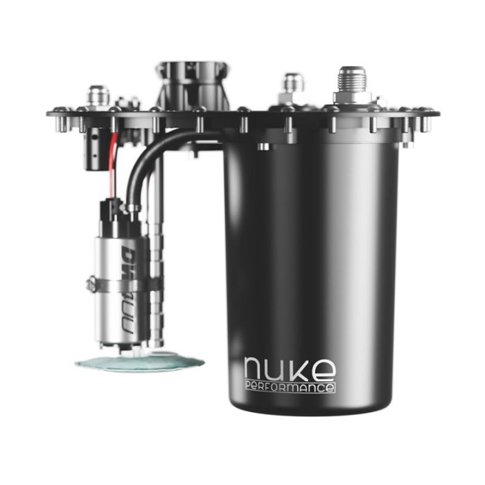 Nuke Performance CFC Unit: low-profile competition fuel cell unit with integrated fuel surge tank.