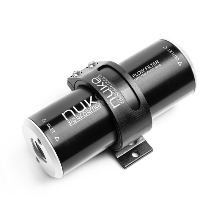 Nuke Performance Slim 10-micron AN-10 Fuel Filter - Welded Stainless Steel Element