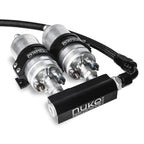 Recolector de registro de combustible Nuke Performance para 2 bombas de combustible WALBRO GSL392