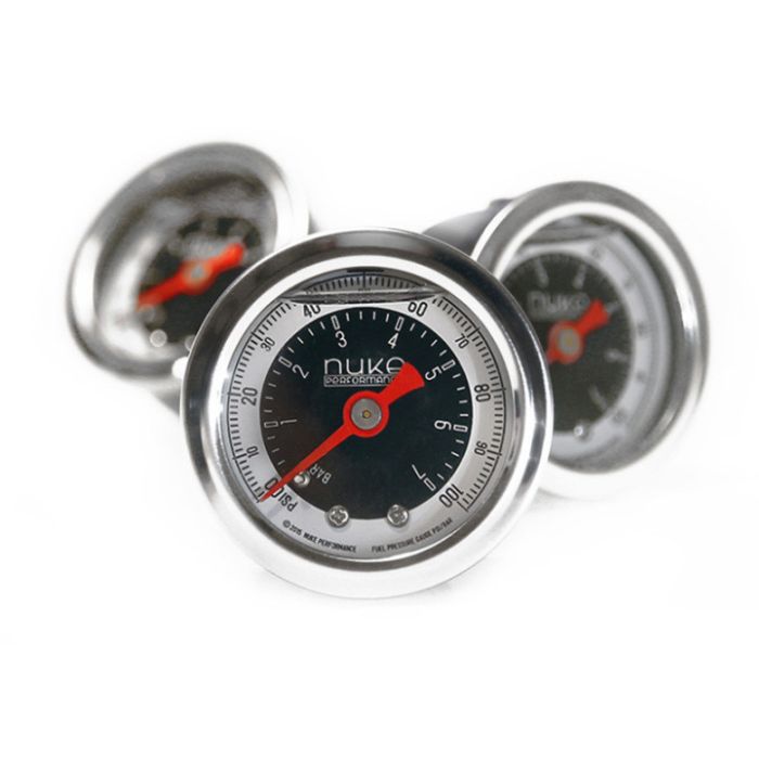 Manómetro de presión de combustible Nuke Performance 7 BAR / 100 PSI