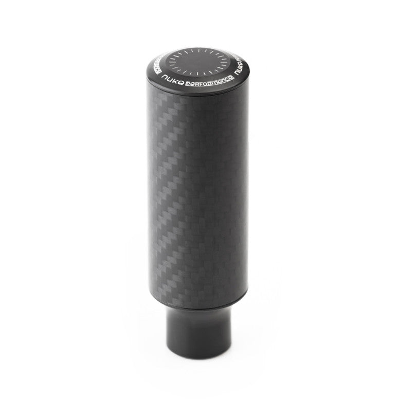 Pomo de palanca de cambios Nuke Performance Cavernous Carbon 70, acabado mate