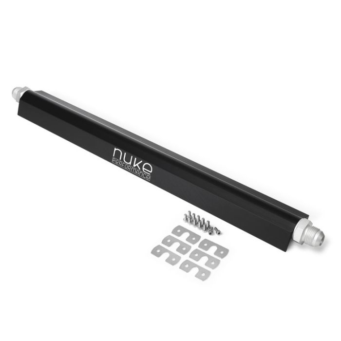 Nuke Performance Fuel Rail for Toyota, 6-Cylinder, 2JZ, 14mm Injectors (non-VVTi), easy installation.