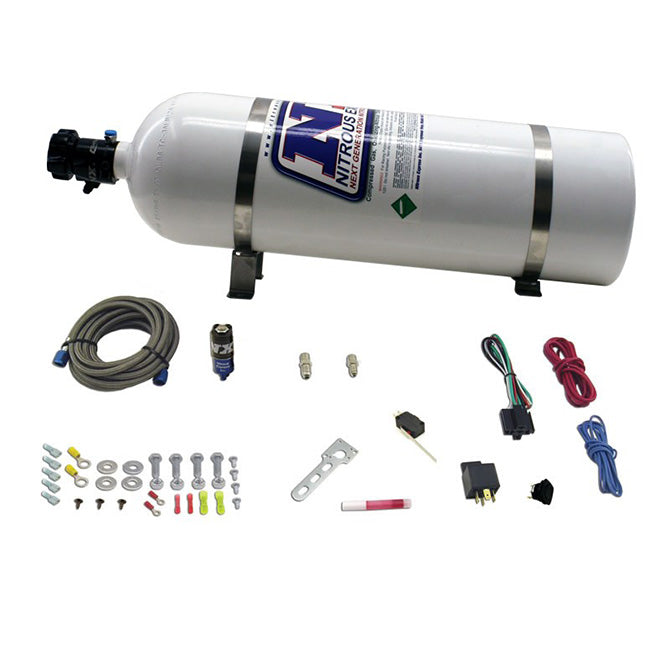 Kit Diesel Dry Set Nitrous Express NX 11110 con botella de 15 lb (6,8 kg)