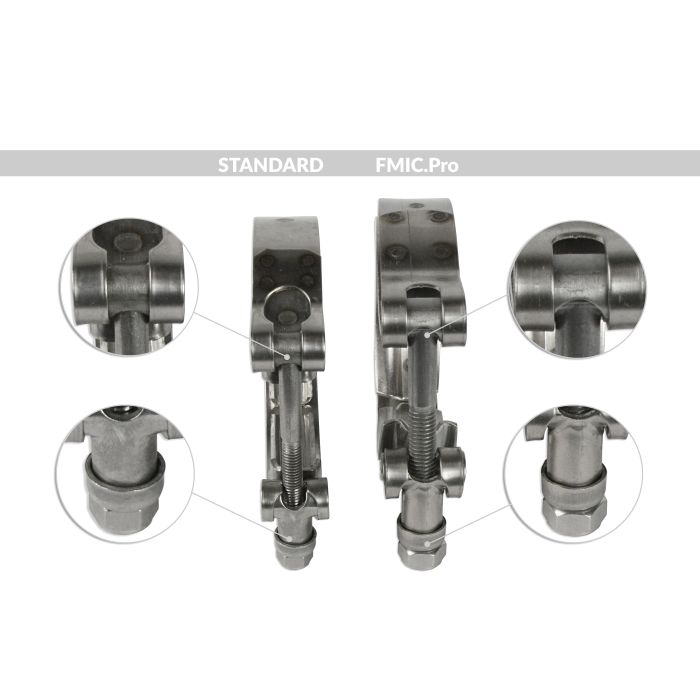 57mm 2.25" FMIC PRO V-BAND Clamp