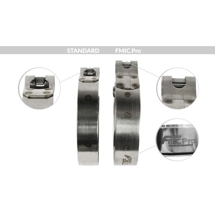 60mm 2.35" FMIC PRO V-BAND Clamp