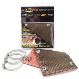 Titanium Pipe Shield 10cm x 20cm (4" x 8") DEI 010453