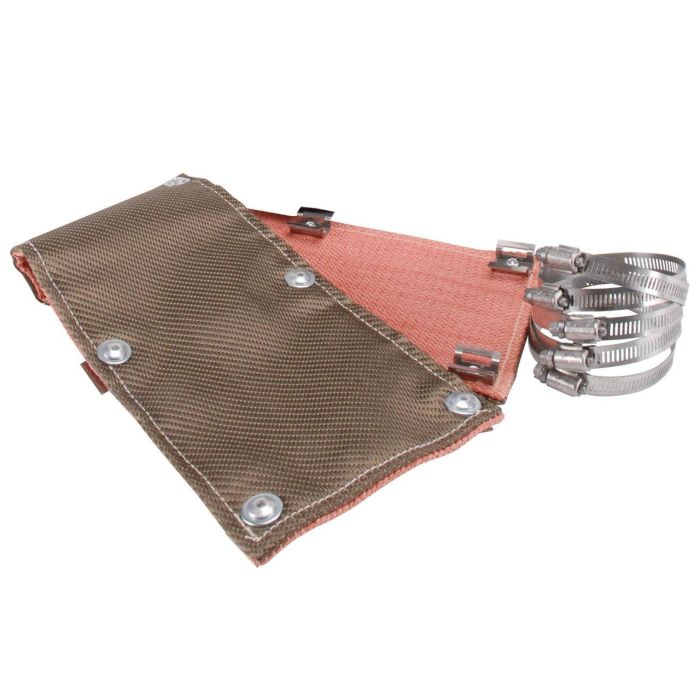 DEI 010451 15 cm x 60 cm (6" x 24") Titanium Pipe Shield
