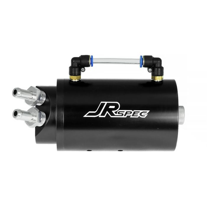 JRspec oil catch tank model 01 Black 16 mm