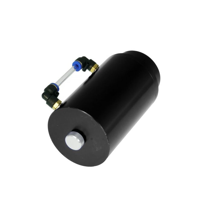 JRspec oil catch tank model 01 Black 16 mm