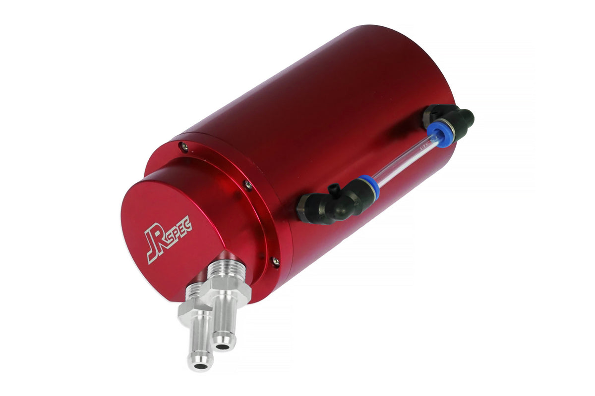Catch tank de aceite JRspec modelo 01 rojo 10 mm