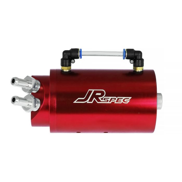 JRspec oil catch tank model 01 Red 12 mm