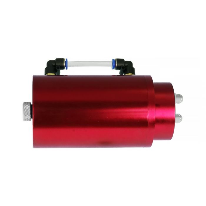 JRspec oil catch tank model 01 Red 18 mm