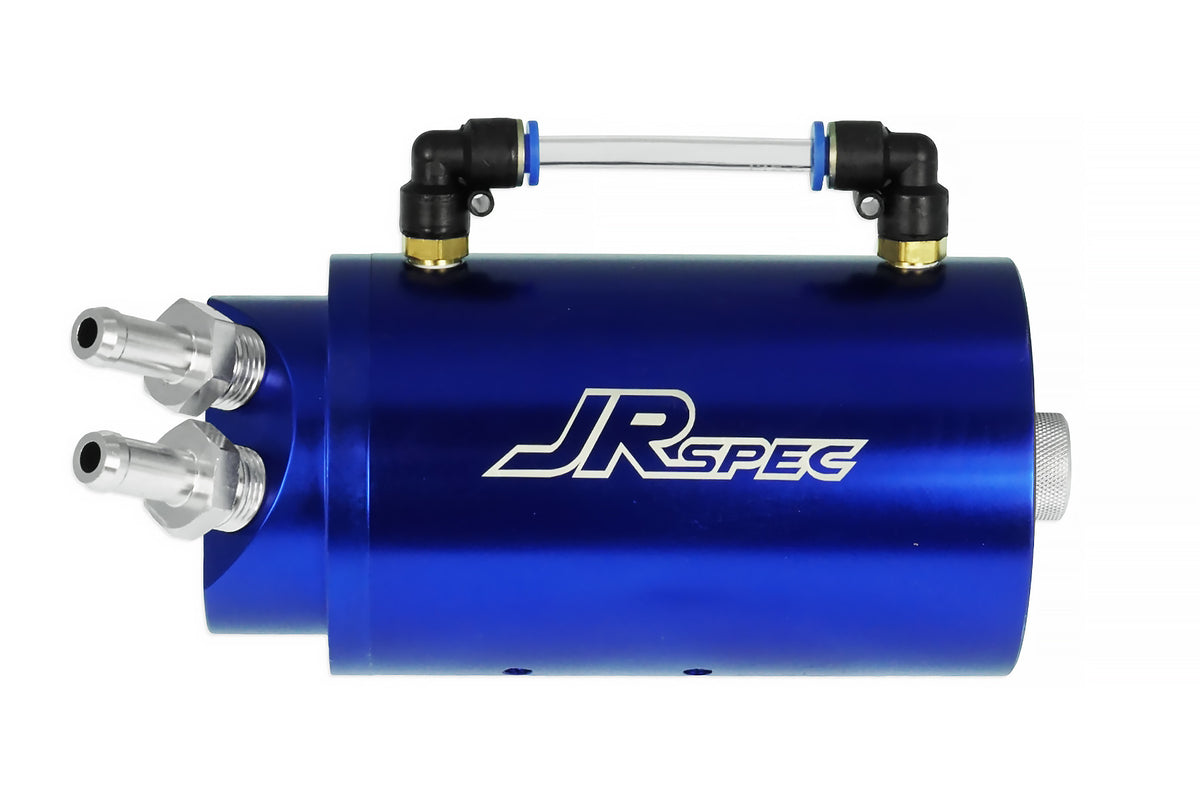 Catch tank de aceite JRspec modelo 01 azul 16 mm