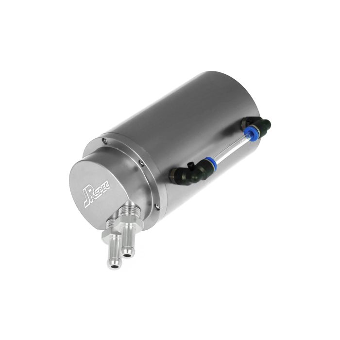 JRspec oil catch tank model 01 Silver 10 mm