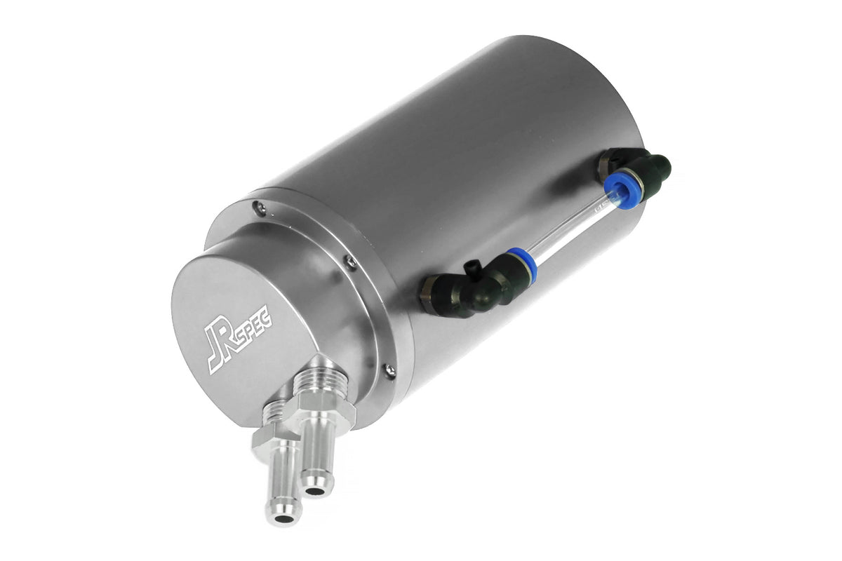Catch tank de aceite JRspec modelo 01 plateado 18 mm