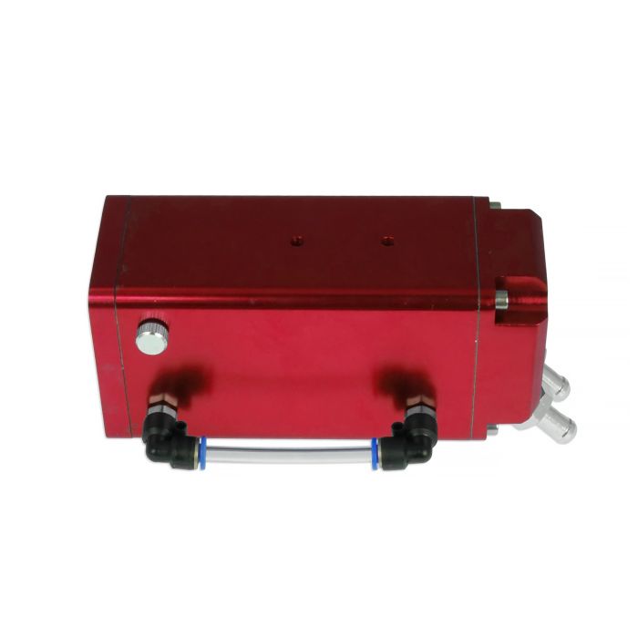 JRspec oil catch tank model 02 Red 12 mm
