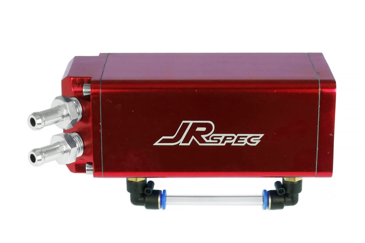 Catch tank de aceite JRspec modelo 02 rojo 18 mm