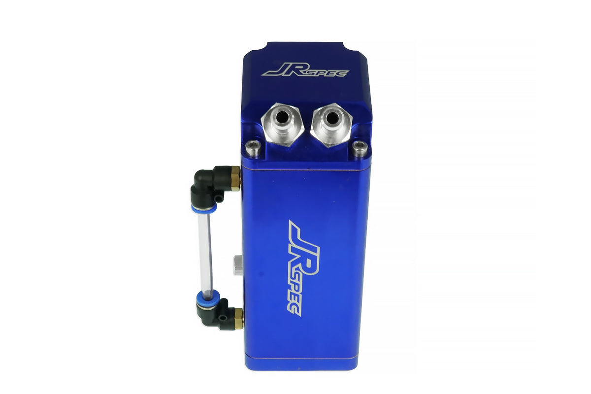 Catch tank de aceite JRspec modelo 02 azul 10 mm
