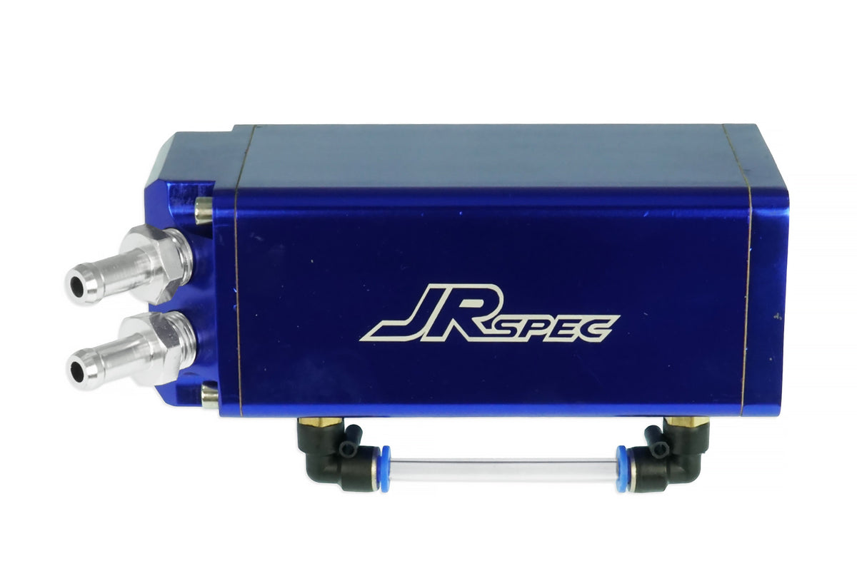 Catch tank de aceite JRspec modelo 02 azul 14 mm